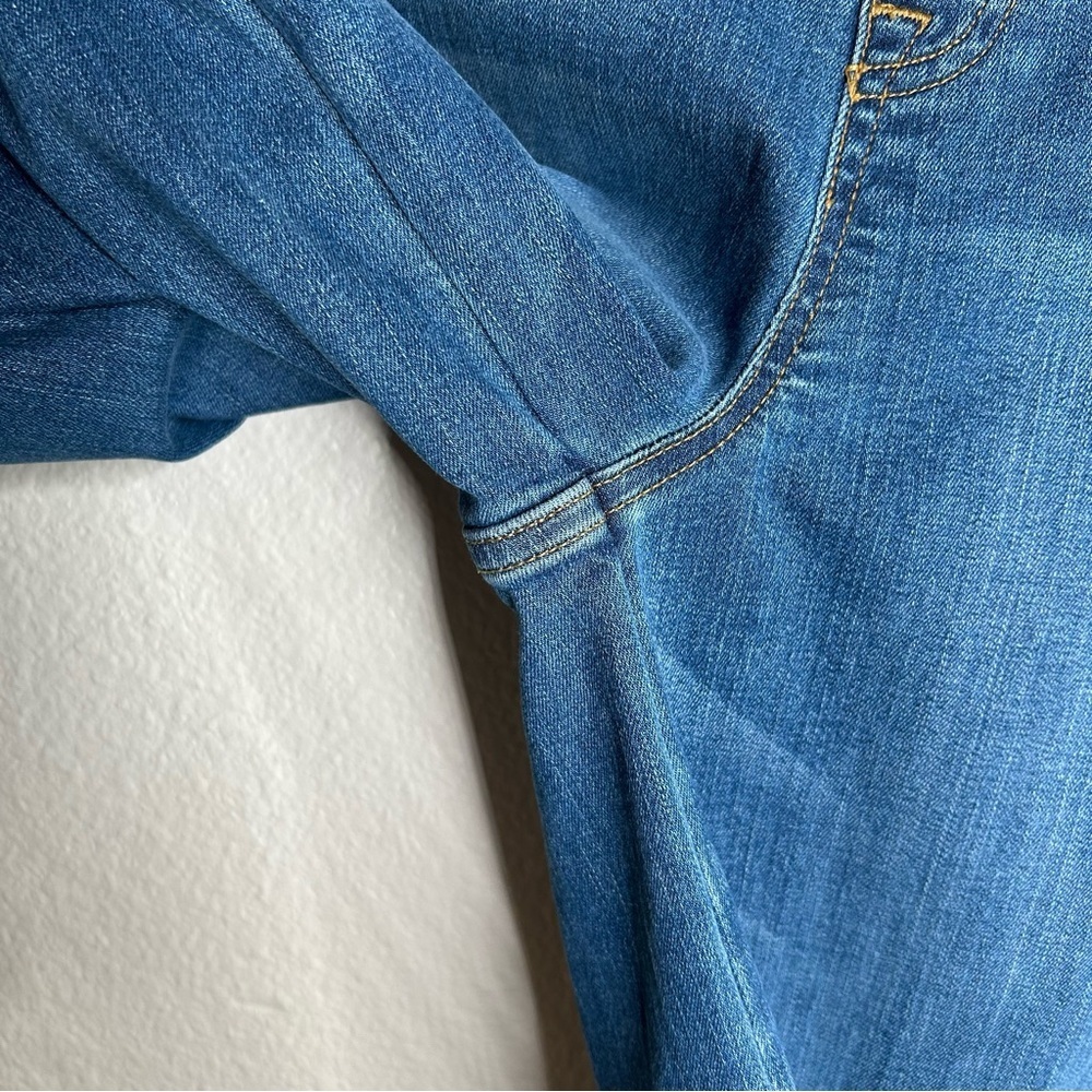 Spanx Seamed Front Wide Leg Jean small petite - Picture 7 of 15